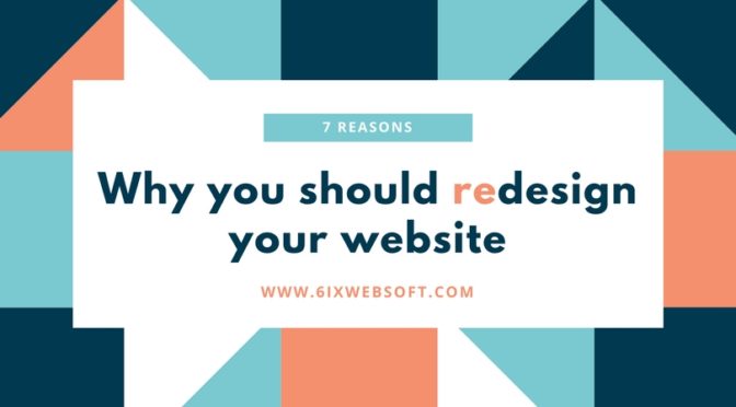 Why you should redesign your website