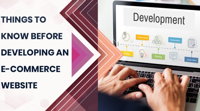 Things to Know Before Developing an eCommerce Website