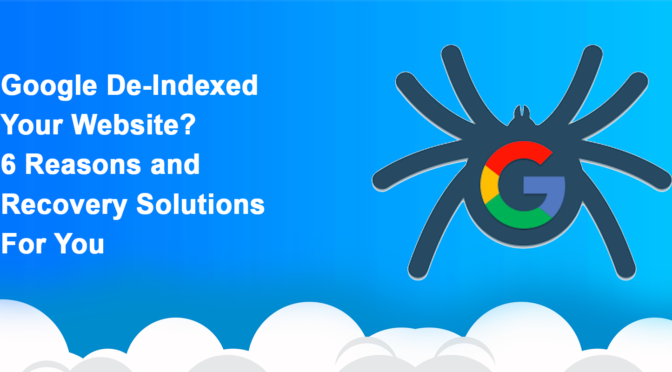 Google De-Indexed Your Website? 6 Reasons and Recovery Solutions For You