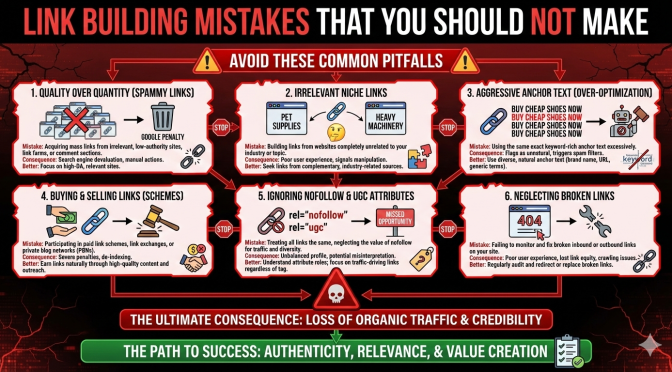 Link Building Mistakes That You Should Not Make