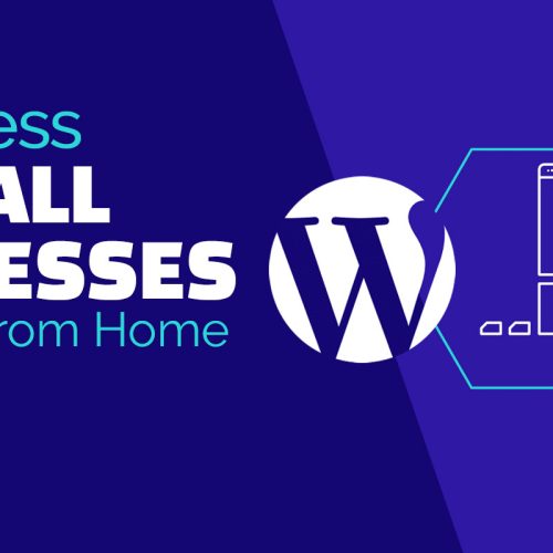 WordPress for Small Businesses and Work from Home Options