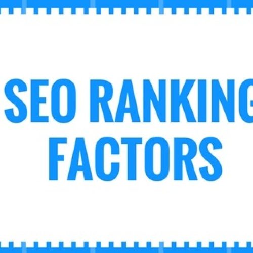 7 Important SEO Ranking Factors 2017